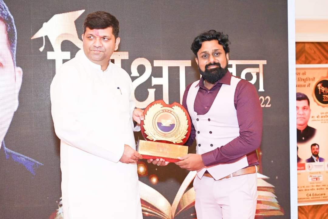 Honored by Technical Education Minister of UP